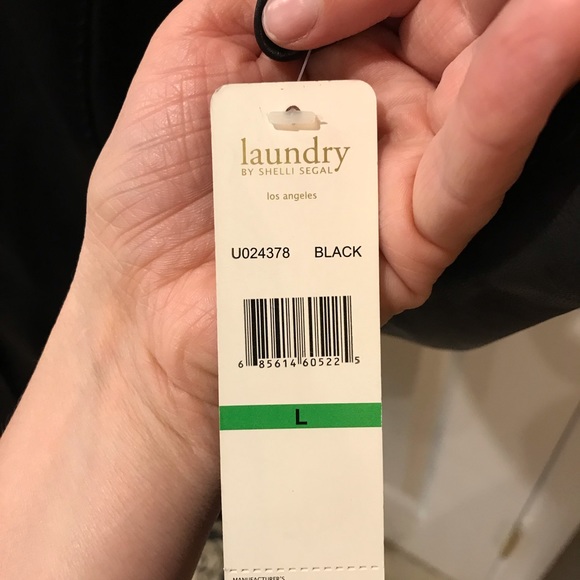 Laundry By Shelli Segal Leather Jacket - Picture 7 of 11